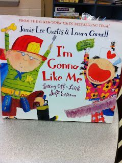 the children's book i'm going to like me is on display at the library