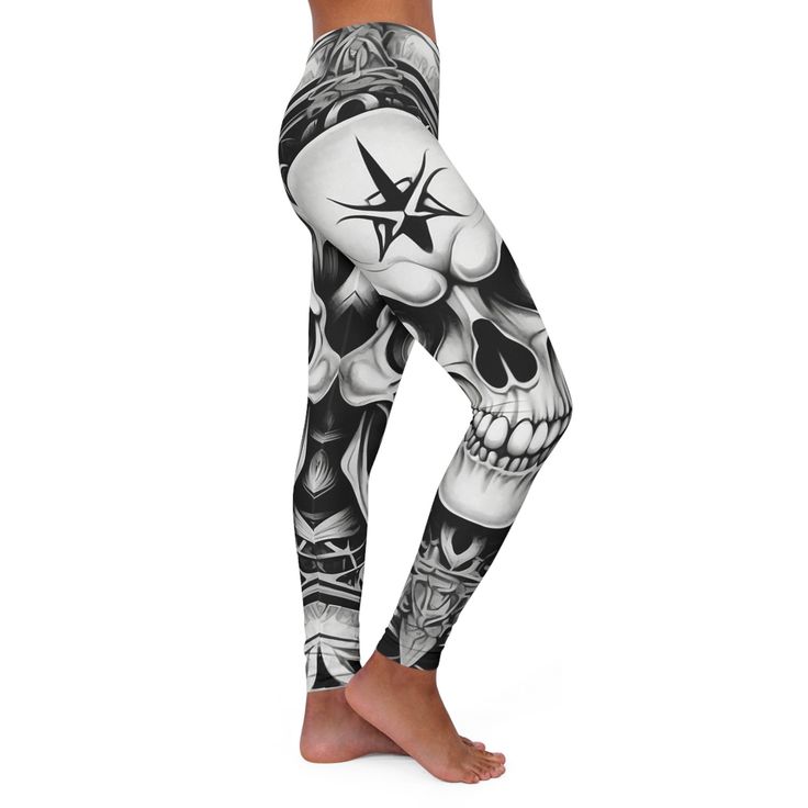 Make a bold statement with these fully customizable leggings. They are made of stretchy fabric that provides the perfect fit while remaining cool and sturdy during workouts. Athleisure has never been this comfy and fun.  .: Material: 88% polyester, 12% spandex .: Skinny fit .: Double layer waistband .: Durable and stretchy fabric .: Sewn-in care label .: Assembled in the USA from globally sourced parts Spandex Leggings, Womens Leggings, Jan 20, Care Label, Outfits With Leggings, Stretchy Fabric, Women's Leggings, Athleisure, Double Layer