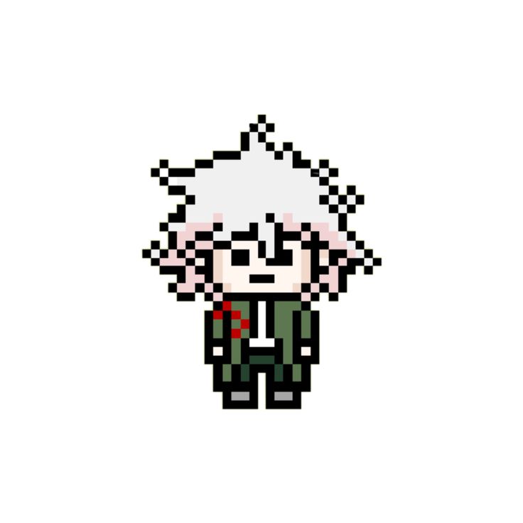 an old pixel art style character with the words effect on pinterest