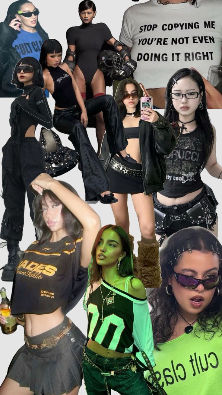 Brat Rave Outfits, Brat Club Outfit, Brat Summer Aesthetic Outfit, Charlie Xcx Outfits Brat, Brat Summer Outfit Aesthetic, Brat Themed Outfit, Brat Inspired Outfits, Rave Fit Ideas, Brat Party Outfit