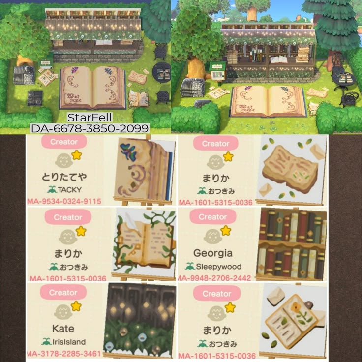 the screenshot shows different types of books