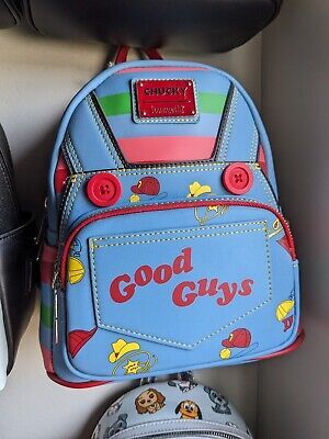 Guys Backpack, Disney Bags Backpacks, Loungefly Backpack, Childs Play Chucky, Cute Mini Backpacks, Disney Loungefly, Mini Mochila, Red Backpack, Disney Bags