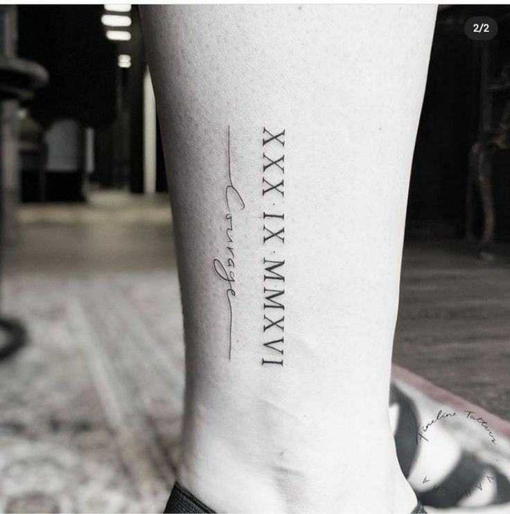 a person with a tattoo on their leg that says, i am always in my heart