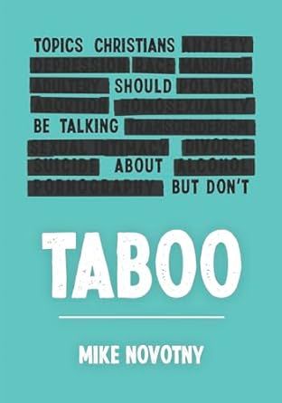 a poster with the words taboo written in white and black on a blue background