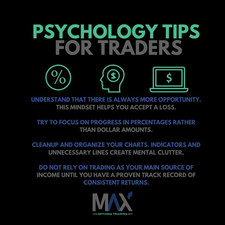 a poster with the words,'psychology tips for traderrs '