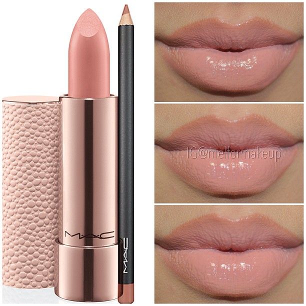 •Lip mix• MAC 3n Lipstick Mac Make Up, Makeup Mac, Nude Lips, Beauty Make-up, Makijaż Smokey Eye, Mac Makeup, Mac Lipstick, Kiss Makeup, Lip Art