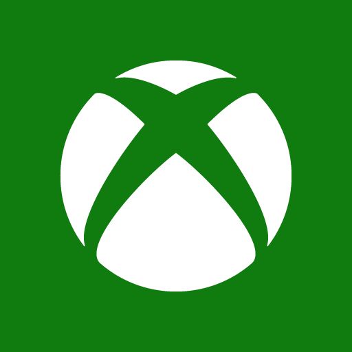 the xbox logo is shown on a green background, with white letters in the center