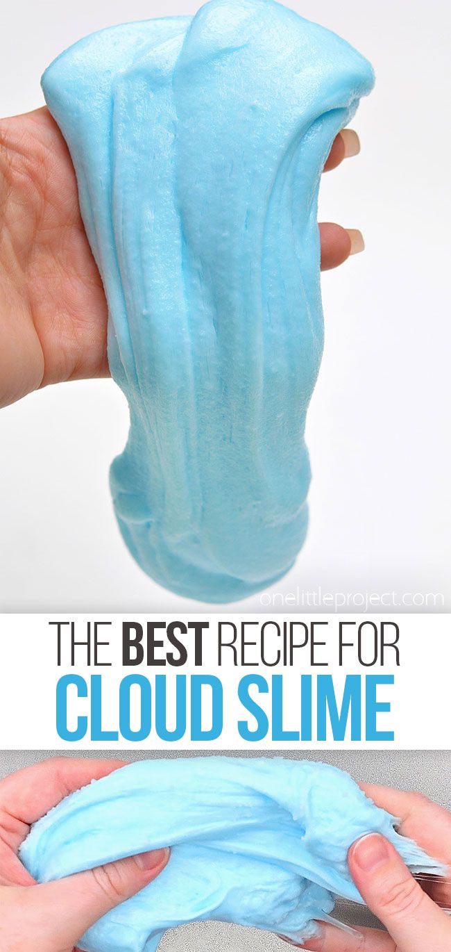 the best recipe for cloud slime