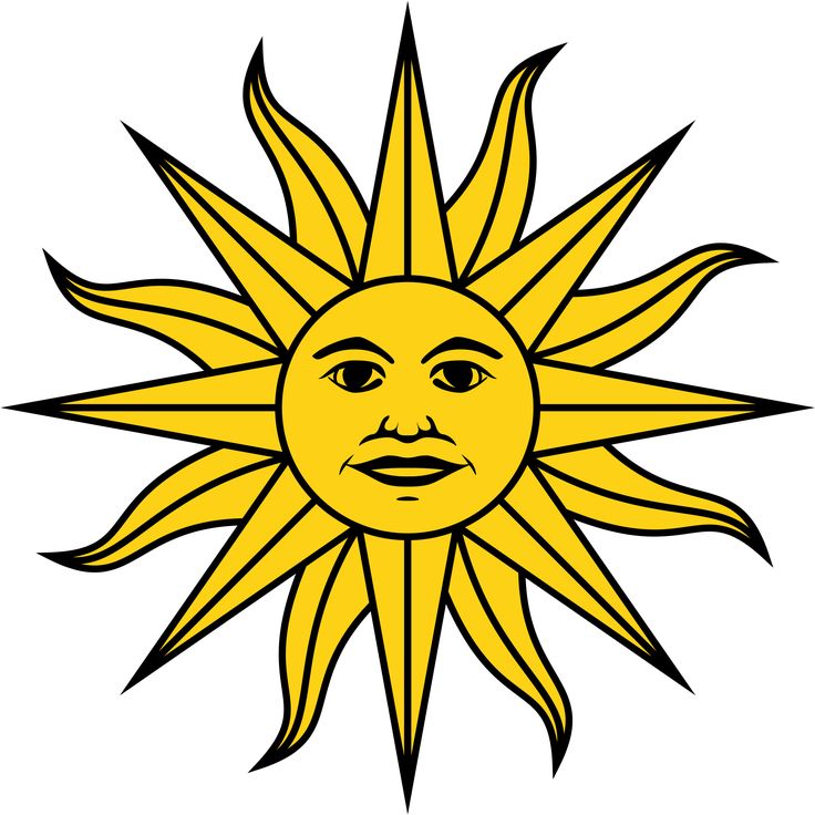 a yellow sun with an angry look on it's face