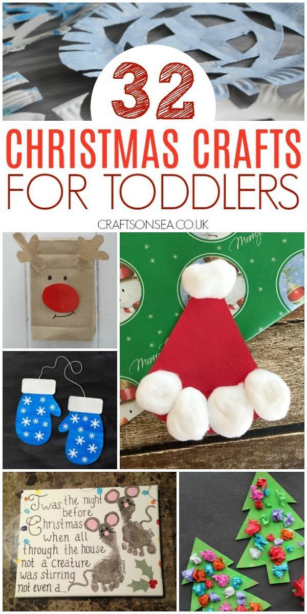 32 christmas crafts for toddlers to make