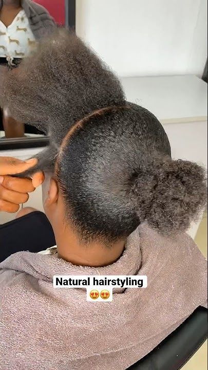 Beautiful hairstyle on natural hair #beginners #hairtutorial #cornrows #tutorials #hairstyle Natural Hair Diy Styles, 4 C Natural Hairstyles, Easy Styles For Natural Hair Black Women, Simple Cornrows For Natural Hair, Lazy Natural Hairstyles 4c, Easy Cornrow Hairstyles, Easy Natural Hairstyles For Black Women, Natural Hair Styles Easy 4c, Natural Hair Updo Tutorial