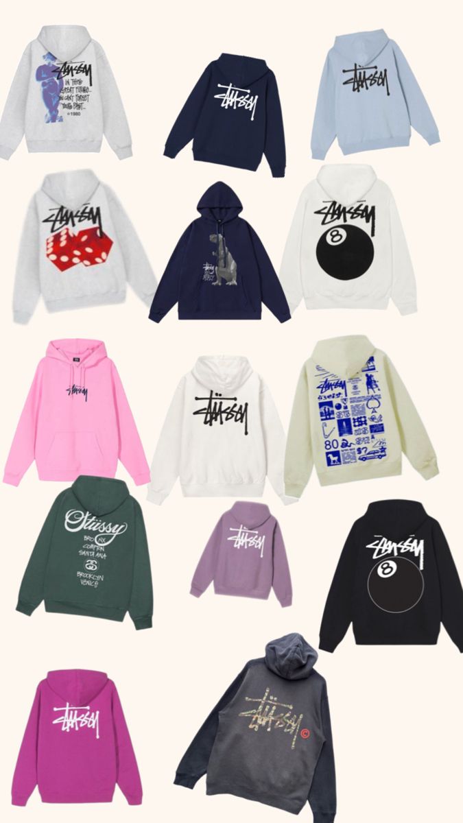 Sweat Stussy, Stussy Hoodie, Clothes