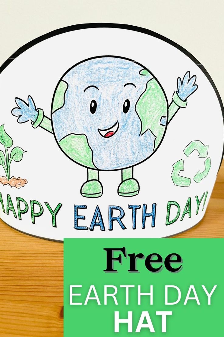 free printable earth day hat template Earth Week Preschool, Earth Day Crown, Earth Day Hat, Earth Day Preschool Activities, Planets Activities, April Preschool, Hat Printable, Earth Activities, Earth Day Coloring Pages