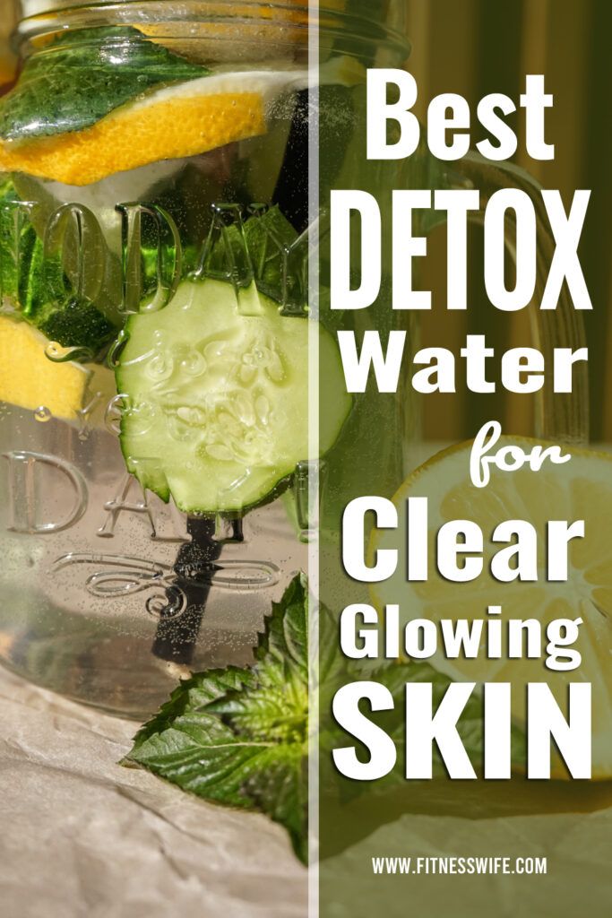 Natural Makeup Remover Diy, Detox Water For Clear Skin, Best Detox Water, Clear Skin Detox, Cucumber Smoothie, Deep Clean Skin, Natural Makeup Remover, Beautiful Glowing Skin, Clear Glowing Skin