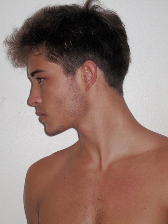 Chico Lachowski Hair, Francisco Lachowski Instagram, Man In White Shirt, Taper Fade Short Hair, Chico Lachowski, Ugly Photos, Big Nose Beauty, 90s Men, Francisco Lachowski