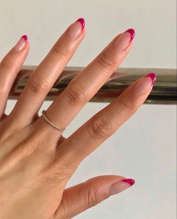 Magenta Nails, Stars Nails, Nagel Tips, White Nail, Minimalist Nails, Prom Nails, Dream Nails, Funky Nails, Pretty Acrylic Nails