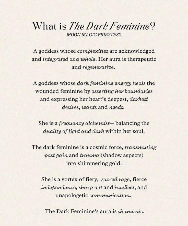 Kali Dark Goddess, Dark Feminine Questions, Feminine Goddess Energy, Divine Feminine Prompts, Dark Feminine Crystals, Dark Feminine Energy Books, Light Feminine Affirmations, Outfit Ideas Dark Feminine, Selfish Babe Aesthetic