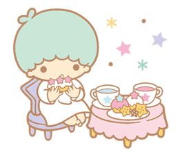 Little Twin Stars: Costume Collection sticker #78622 Stars Costume, Star Costume, Star Illustration, Badtz Maru, Small Drawings, Twin Stars, Costume Collection, Star Wallpaper, Cute Costumes