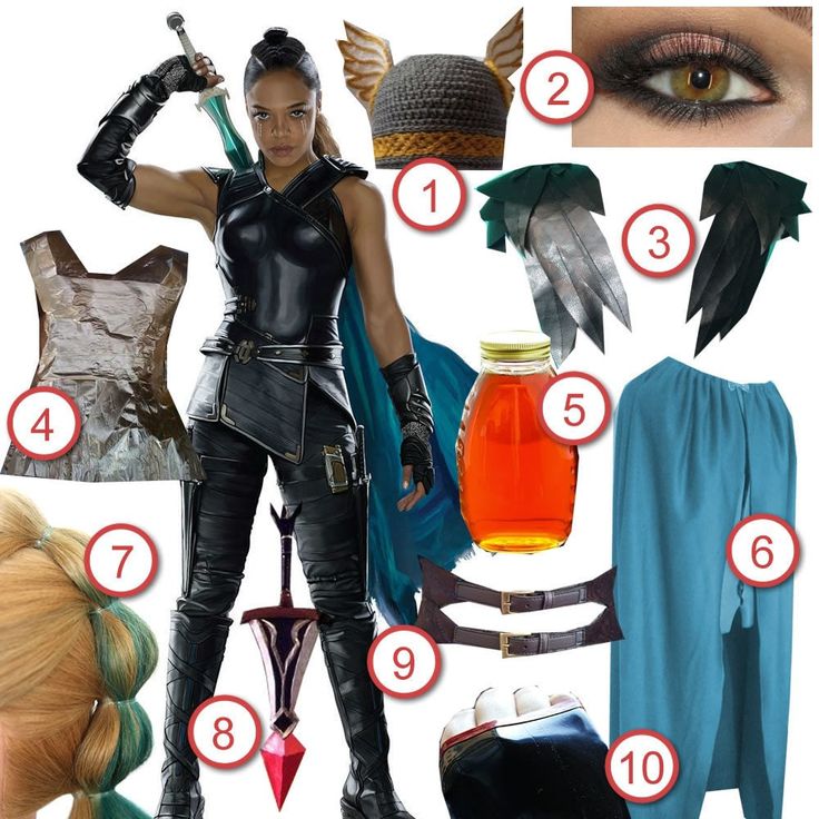 a collage of different costumes and accessories for an action role in the video game final fantasy