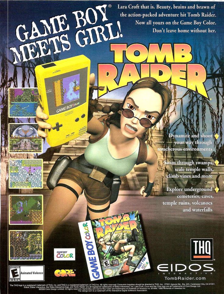 Tomb Raider Video Game Magazines, Retro Games Poster, Games Aesthetic, Tomb Raider Game, Tomb Raider Lara Croft, Gameboy Color, Retro Gaming Art, Video Game Posters, Vintage Video Games