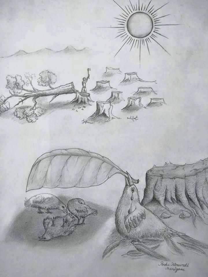 an image of a drawing on facebook