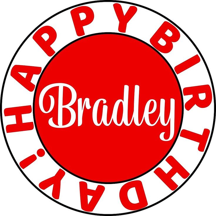 a happy birthday sign with the word dana in red and white on a circular background