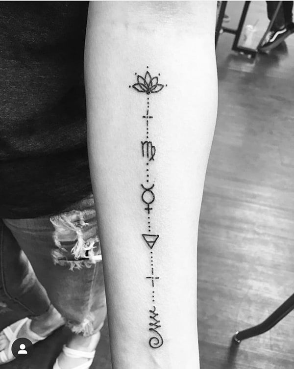 Top 98+ About Virgo Symbol Tattoo Super Cool - In.Daotaonec