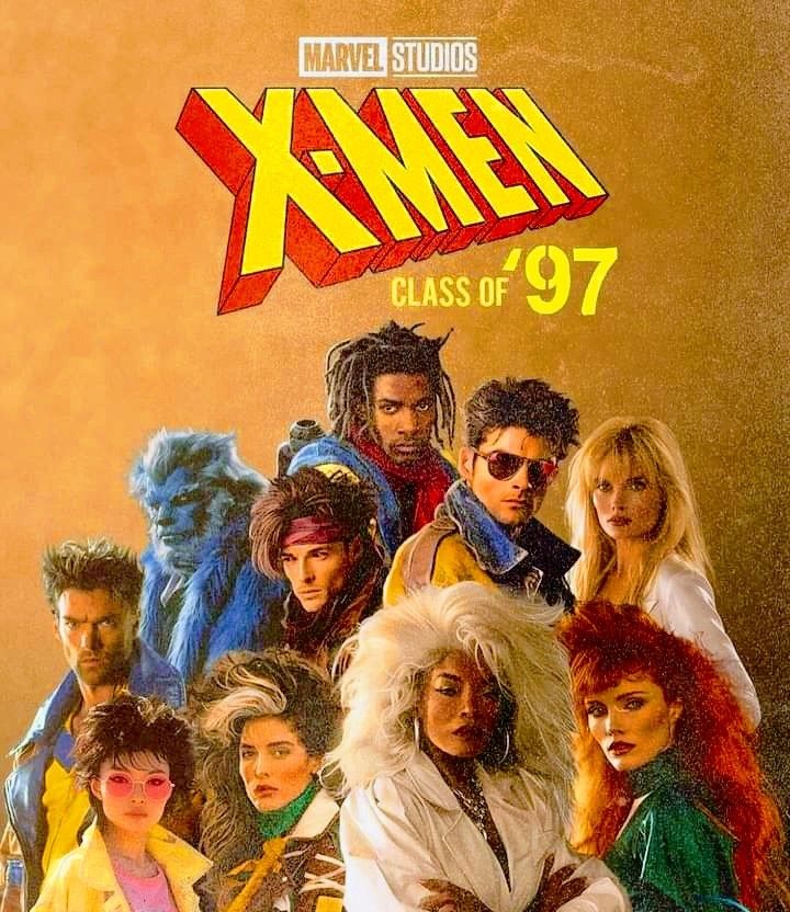 the poster for the movie x - men class of'97 is shown in color