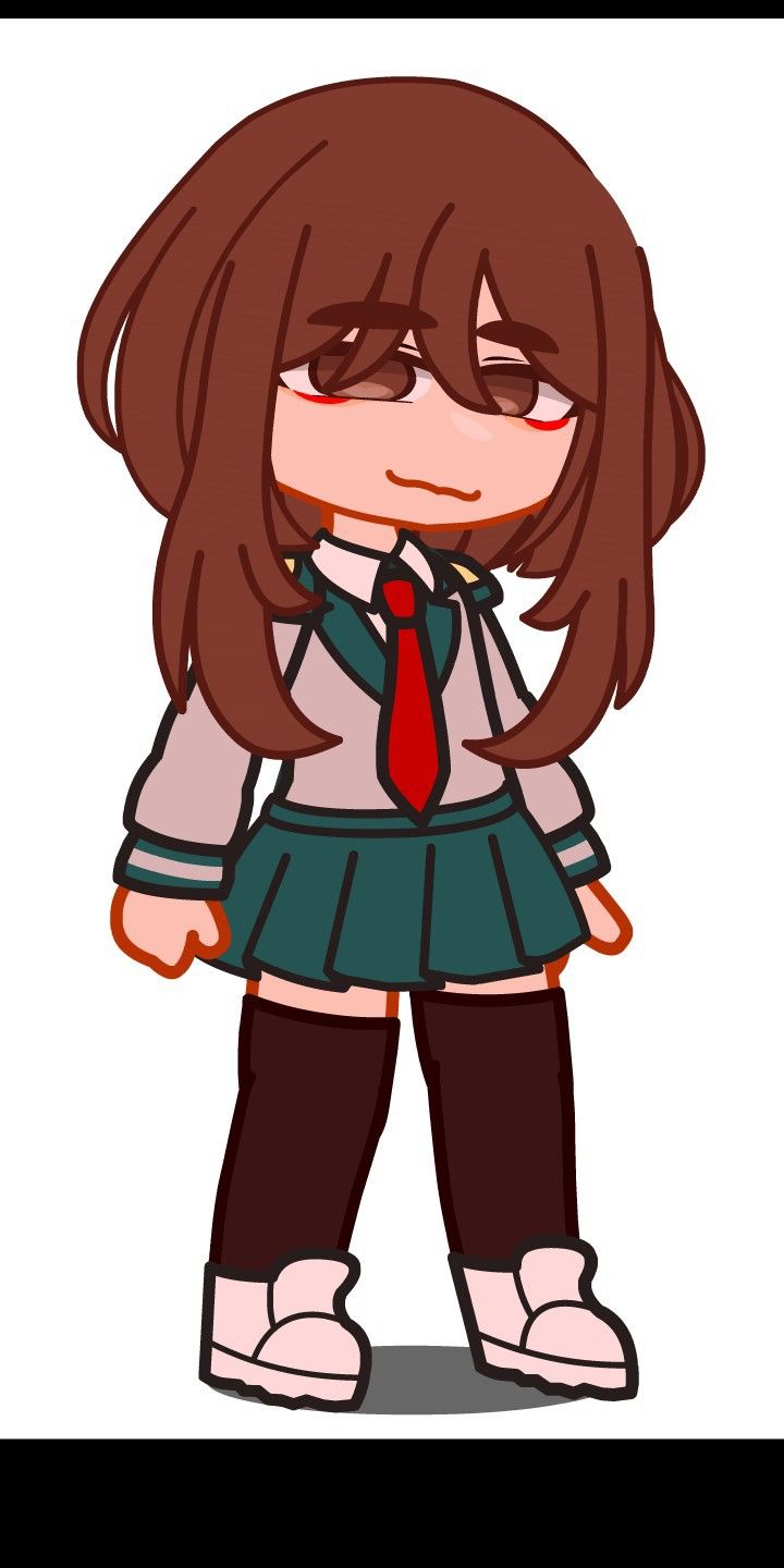 Gacha Mha Oc, Gacha Club Anime Characters, Gacha Club Mha Characters, My Hero Academia Gacha Club, Mha Gacha Club, Gacha Life Backgrounds, Mha Uraraka, Mha Gacha, Oc Gacha