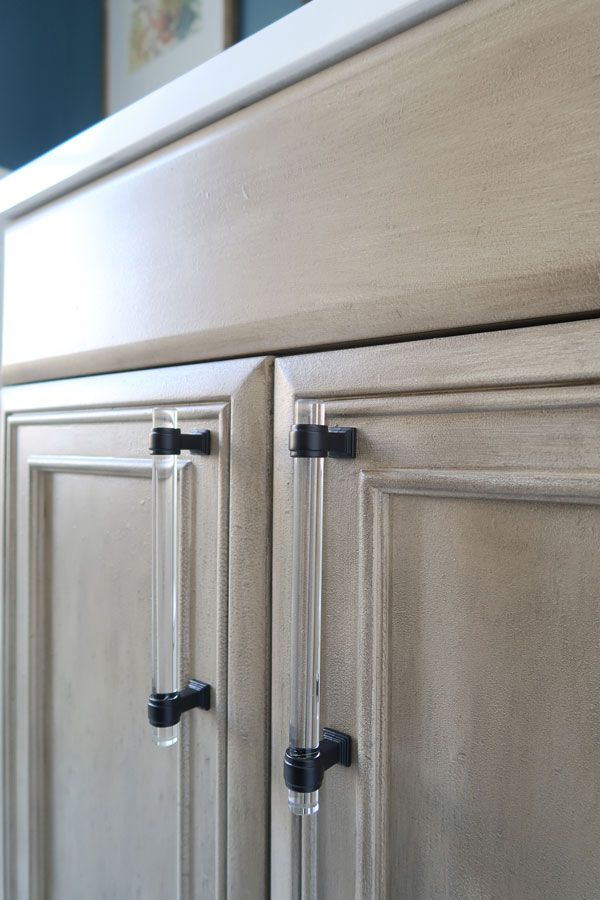 an image of a kitchen cabinet door handles