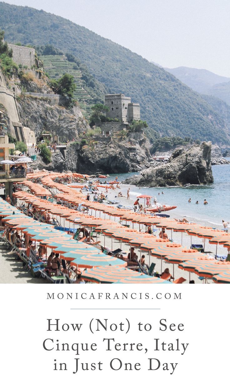 there are many orange umbrellas lined up on the beach in france, switzerland and italy