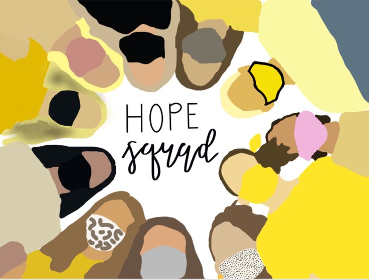 the words hope spread surrounded by many pairs of slippers in various shapes and sizes