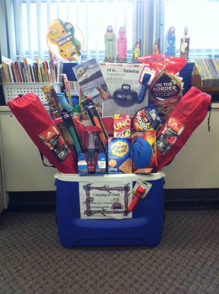 a basket filled with lots of different items