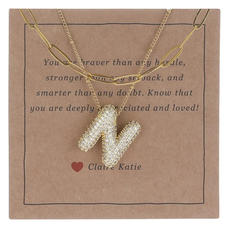 PRICES MAY VARY. Package: 1pc Small Bubble Initial Necklace Gold, 1pc 14K Gold Paperclip Chain Necklace, comes in luxury recyclable packaging (gift card and box) Adorn yourself with our Small Bubble Letter Initial Necklace, crafted with meticulous artistry and bejewelled with sparkling CZ stones. Illuminate your look with the glamorous 14k gold Bubble Balloon Letter Necklace, Initial Necklace, Layered Necklaces for Women, Cable Chain, Women's Jewelry, Birthday/Valentine's Day Gift, Gift for Her/ Balloon Alphabet, Gold Layered Necklaces, Personalized Charm Necklace, Letter Charm Necklace, S Initial, Lion Tattoo Design, Alphabet Pendant, Necklaces Gift, Paperclip Chain Necklace