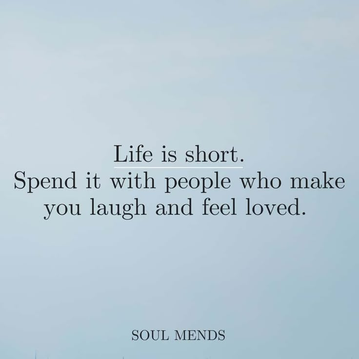 an airplane flying in the sky with a quote about life is short spend it with people who make you laugh and feel loved