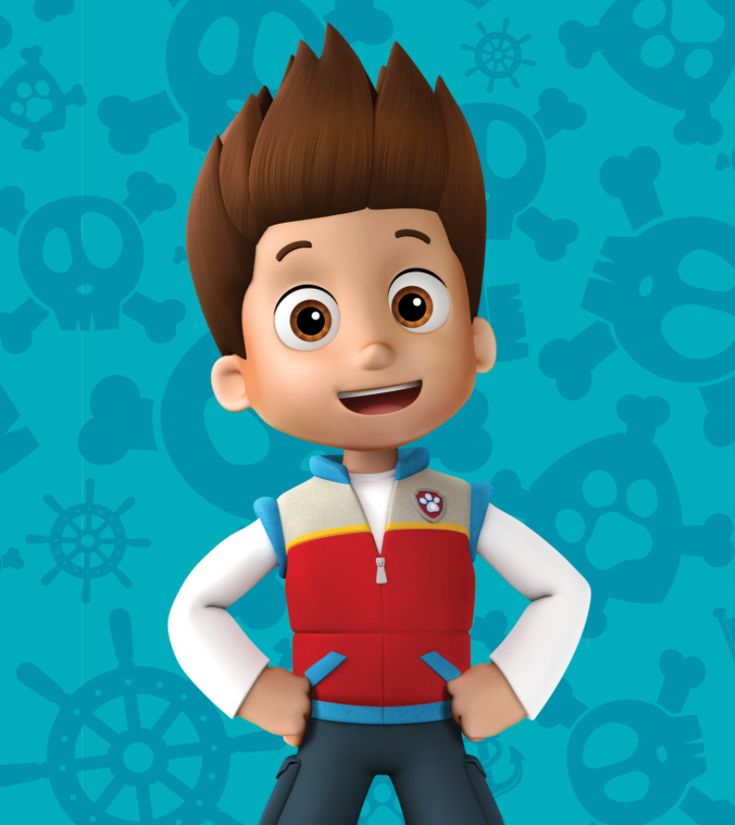 a cartoon boy standing with his hands on his hips and wearing a red sweater vest