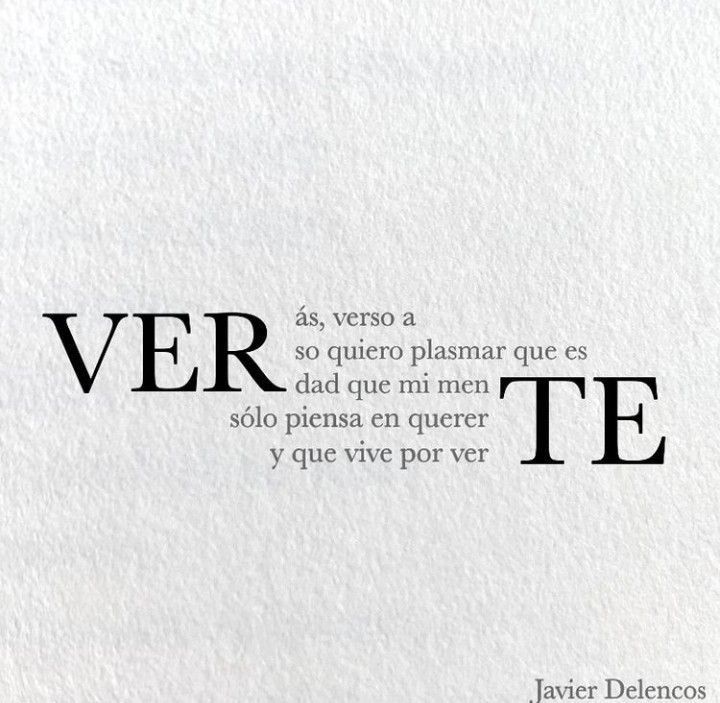 the words in spanish are written on white paper with black ink, and there is no image