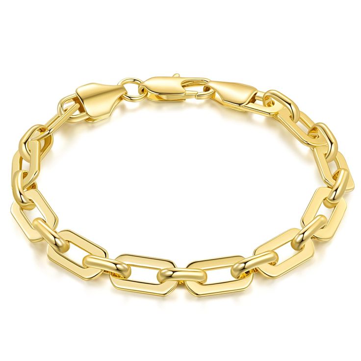 PRICES MAY VARY. 【Adaptable Style】These unisex 14k gold bracelets for women non tarnish boast an oval paperclip chain that offers a classic yet contemporary appeal. Available in five sizes secured by a reliable lobster clasp, the gold bracelets for mens bracelet are fit for any wrist size and any style preference 【Special Paperclip Chain】The unique paperclip gold chain bracelet for women features a distinctive pattern of alternating large and small oval links. The different-sized links not only Gold Chain Bracelet For Women, Gold Bracelets Stacked, Dainty Gold Bracelet, Gold Chain Bracelet, Men Bracelet, Gold Bracelet For Women, Gold Bracelets, Stackable Bracelets, Gold Bracelet Chain