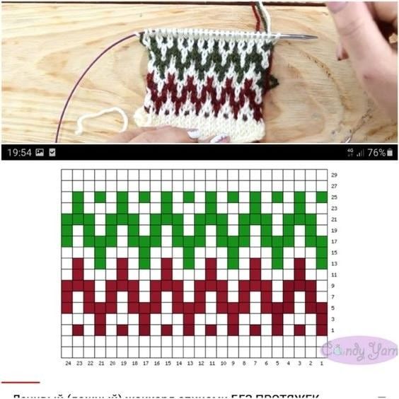 two pictures showing how to crochet the same stitch on each side of the square