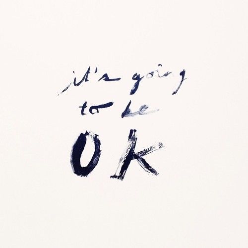 there is a handwritten message that says it's going to the ok sign