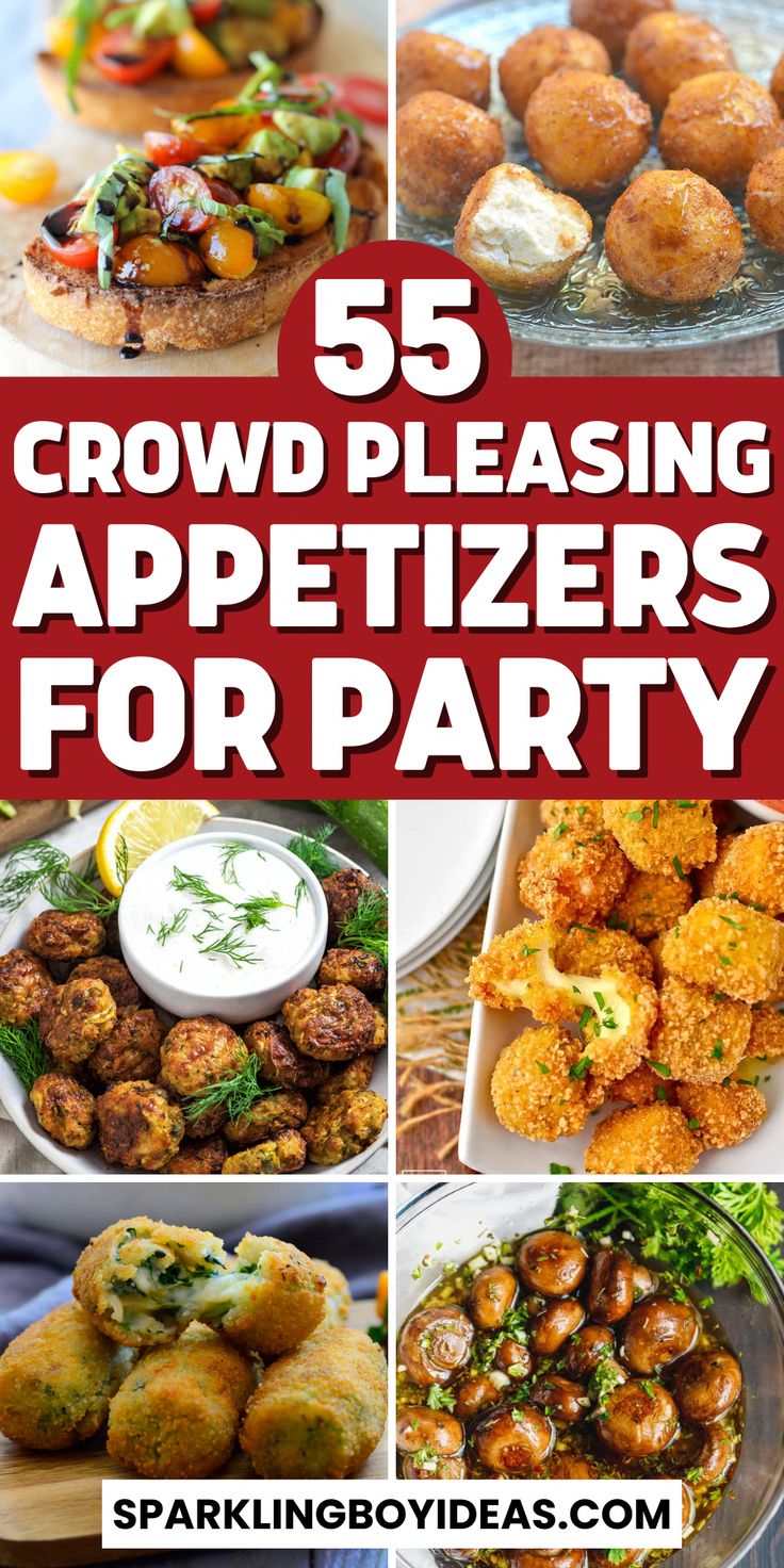 the top five crowd pleasing appetizers for party