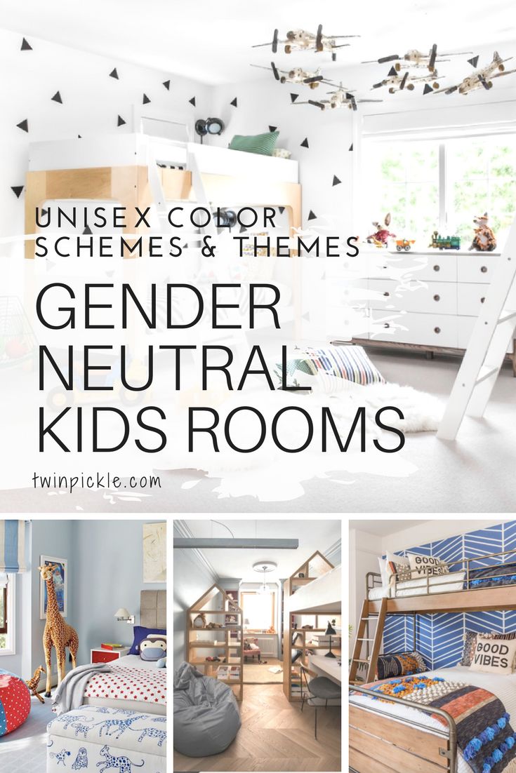 Are you looking for something a little more neutral than Barbie pink? Maybe your kids are sharing and want something everyone will love? Avoid the Disney stereotype and check out these gender neutral kids rooms and color schemes! #homedecor #momlife #color #kidsrooms #interiors Neutral Kids Rooms, Kids Room Shared, Gender Neutral Bedroom Kids, Neutral Kids Bedroom, Gender Neutral Kids Room, Gender Neutral Bedrooms, Sharing A Room, Minimalist Kids Room, Kids Rooms Shared