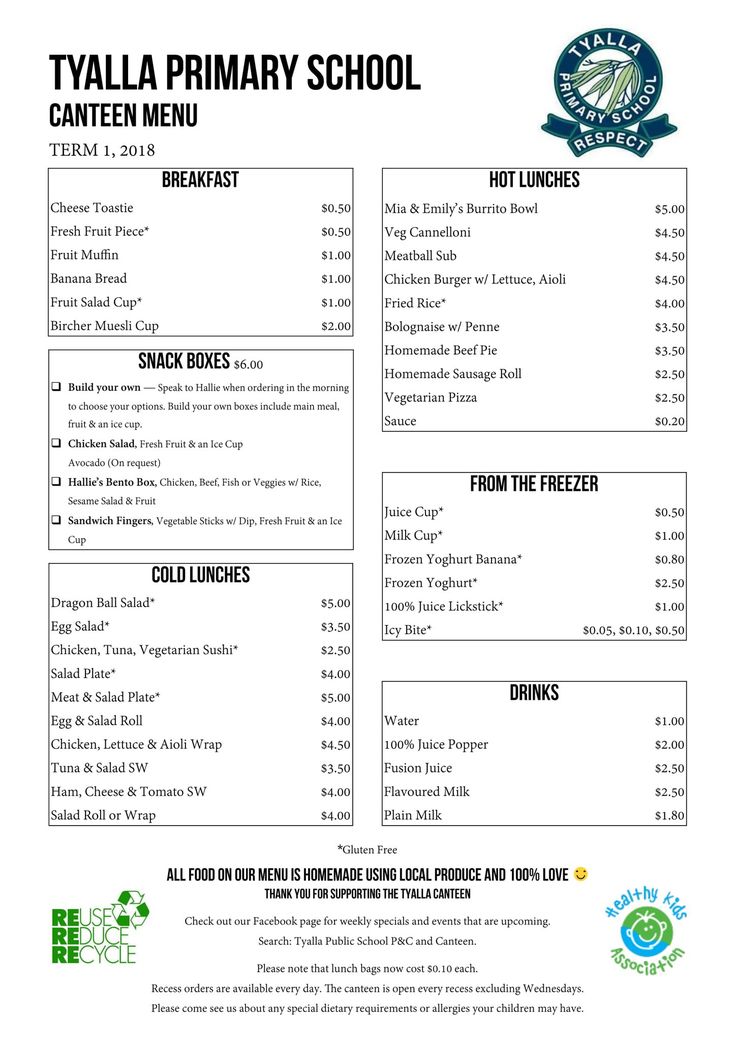 the menu for an italian restaurant with prices and price list on it, including two drinks