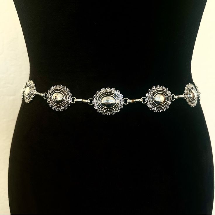 New Length:110 Cm Width: 3 Cm Non Stretch Iron Alloy Silver Belt Chain, 60s Belt, Western Chain Belt, Silver Waist Belt, Waist Chain Belt, Silver Belt, Chain Belts, Silver Belts, Belt Style