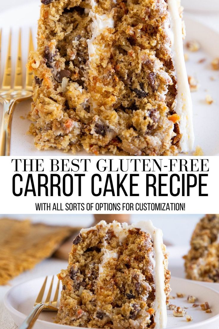 the best gluten free carrot cake recipe with all sorts of options for customization