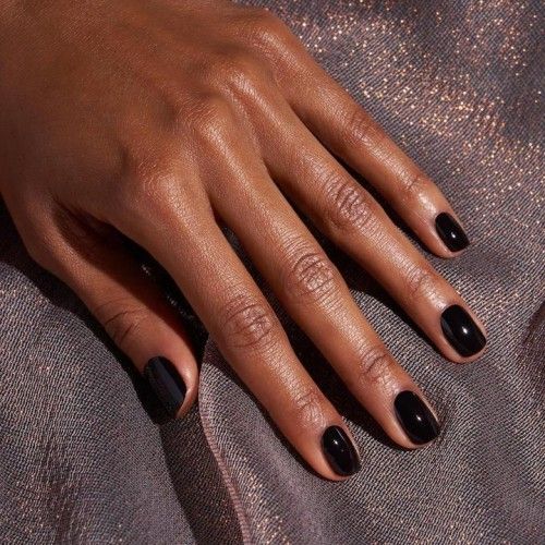 Dark Shirt Nails, Dark Dahlia, Dark Gel Nails, Cnd Shellac, Shellac Nails, Looks Black, Soak Off Gel, Minimalist Nails, Uv Lamp