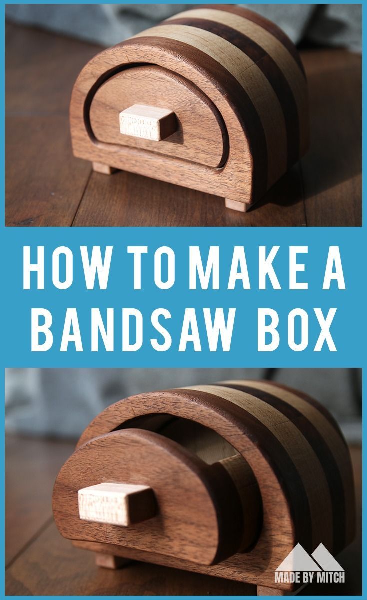 Learn how to make a simple Bandsaw Box. This is a very easy beginners ...