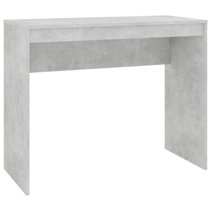 an image of a white table that looks like it has been made out of concrete