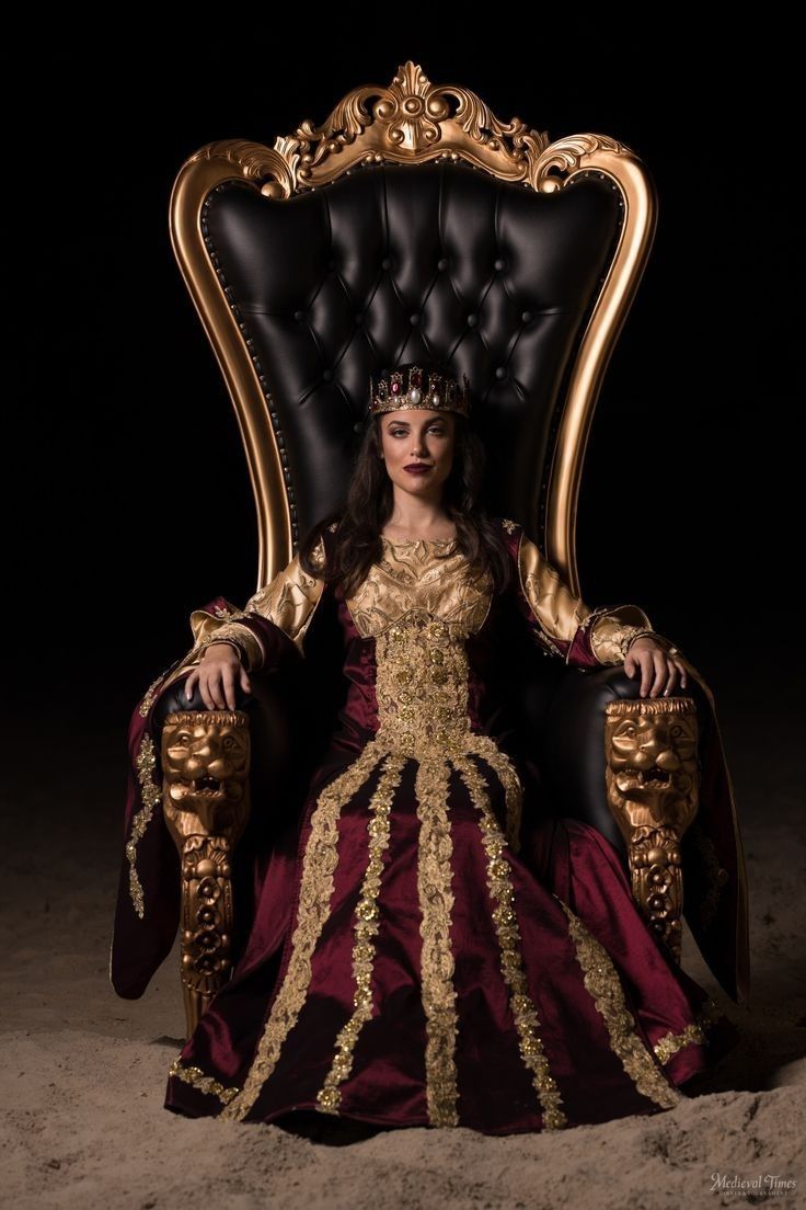 Queen Chair, Royal Throne, Throne Chair, Throne Room, Family Destinations, Sitting Poses, Medieval Times, Photoshoot Themes, Discount Offer