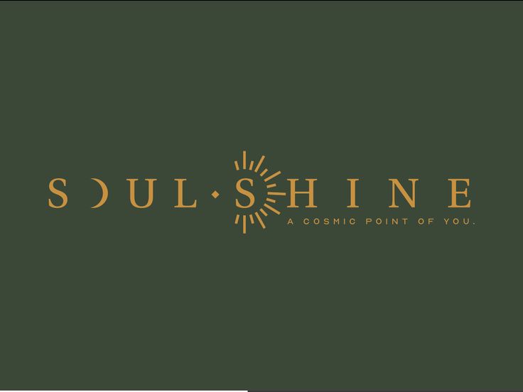 the logo for soul shine, a comic point of you